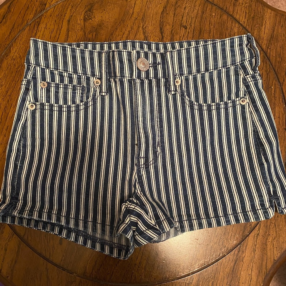 Striped American Eagle Shorts